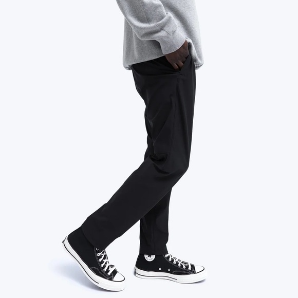 REIGNING CHAMP Primeflex Technical Coaches Pants in Black | Size 33 - Picture 2 of 10